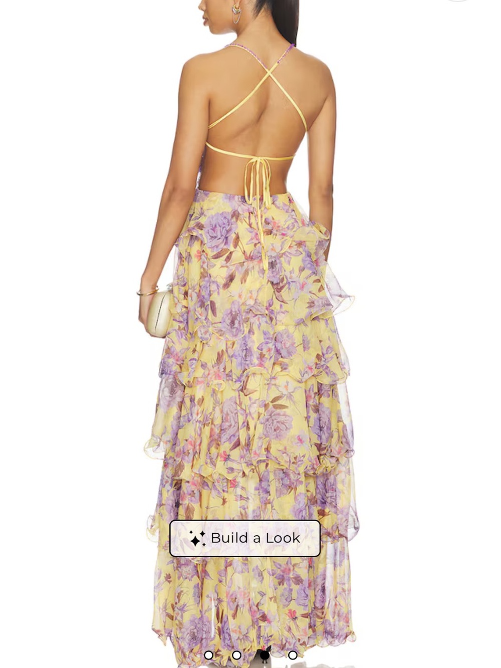 PatBo Peony Butterfly Maxi Dress - Picture 3 of 14